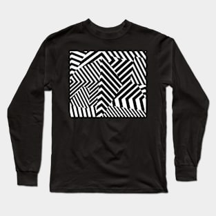 Dazzle Camouflage Long Sleeve T-Shirt